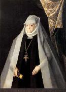 Portrait of Anna Jagiellon as a widow. unknow artist